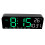 Digitaler Wecker Großes grünes LED-Display 12/24H 15