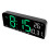 Digitaler Wecker Großes grünes LED-Display 12/24H 16