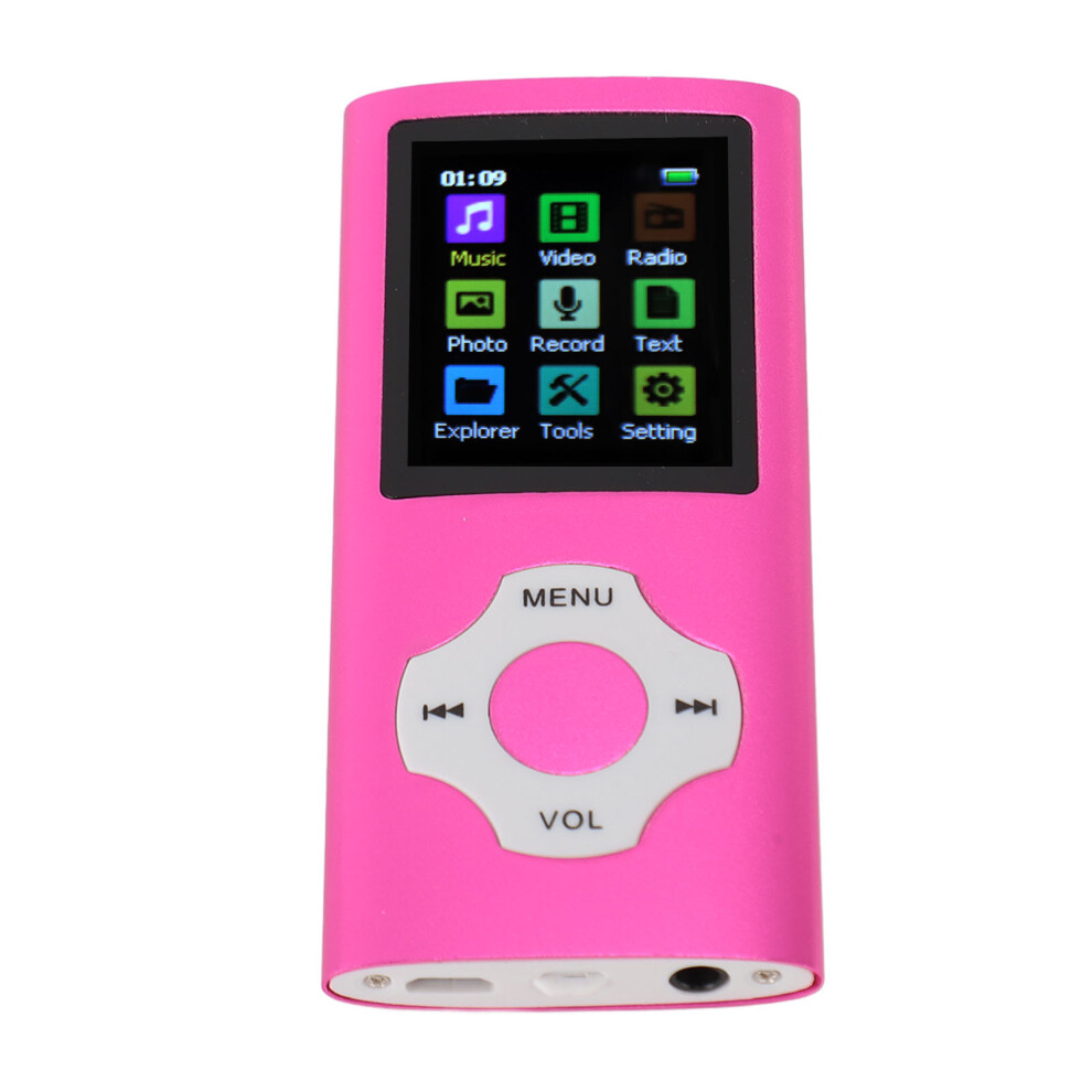 Roseate Mp3 Player 1.8In Screen Hifi Audio 8Gb Radio & Recorder 7681331598171