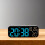 Digitale Uhr, 17,5x3,5x6,8 cm, 3xAAA, Schwarz 14