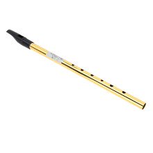 6-Loch Irish Tin Whistle C-Dur, Klarer Klang, Metall & ABS für Anfänger