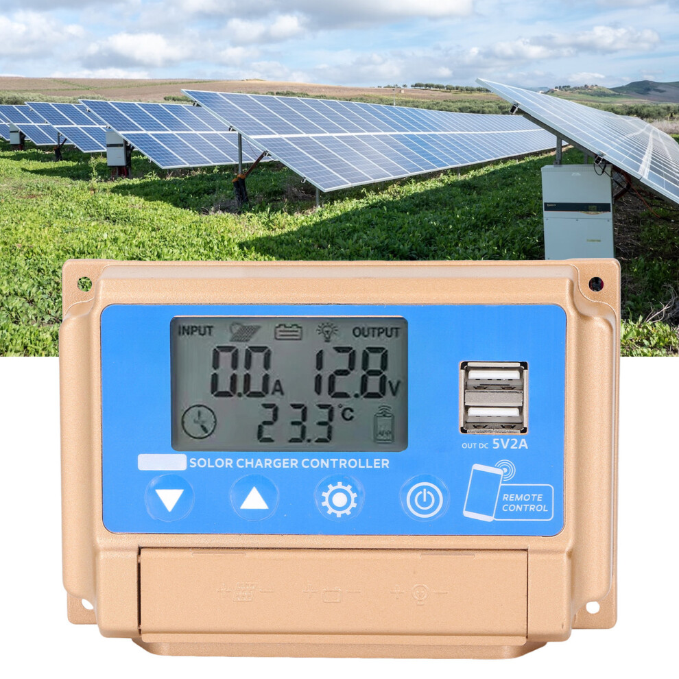 Dual Usb Mppt Solar Charge Controller 12V/24V 30A Bluetooth 8461331605296