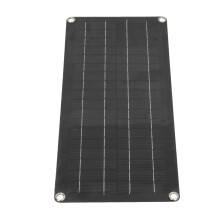 30W Solarmodul-Set 43x20cm schwarz Polysilizium
