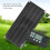 30W Solarmodul-Set 43x20cm schwarz Polysilizium 6