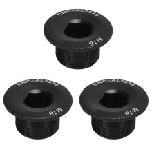3pcs Bike Crank Screw Aluminium Alloy Crank Cover