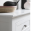 Noa and Nani Karlstad Bedside Table with Drawer in Classic White 6