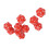 Lightweight 10PC Red Polyhedral Dice Set 20 Sided for Tabletop RPG Gaming 11