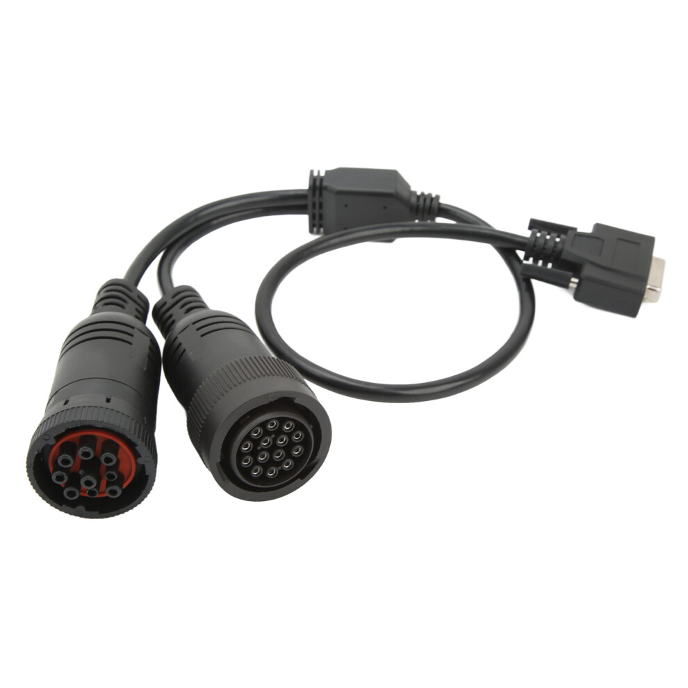 14Pin 9Pin Diagnosis Cable Adapter 457Â6114 Abs 9121376075544