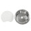 RV Stainless Steel Sink Kit with Acrylic Cutting 4