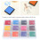 12Pcs Craft Ink Pad Stamp Single Metallic 11 15