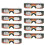 Modelo Azul B 10 piezas de gafas de eclipse solar para niños 16