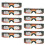 Modelo Azul B 10 piezas de gafas de eclipse solar para niños 1