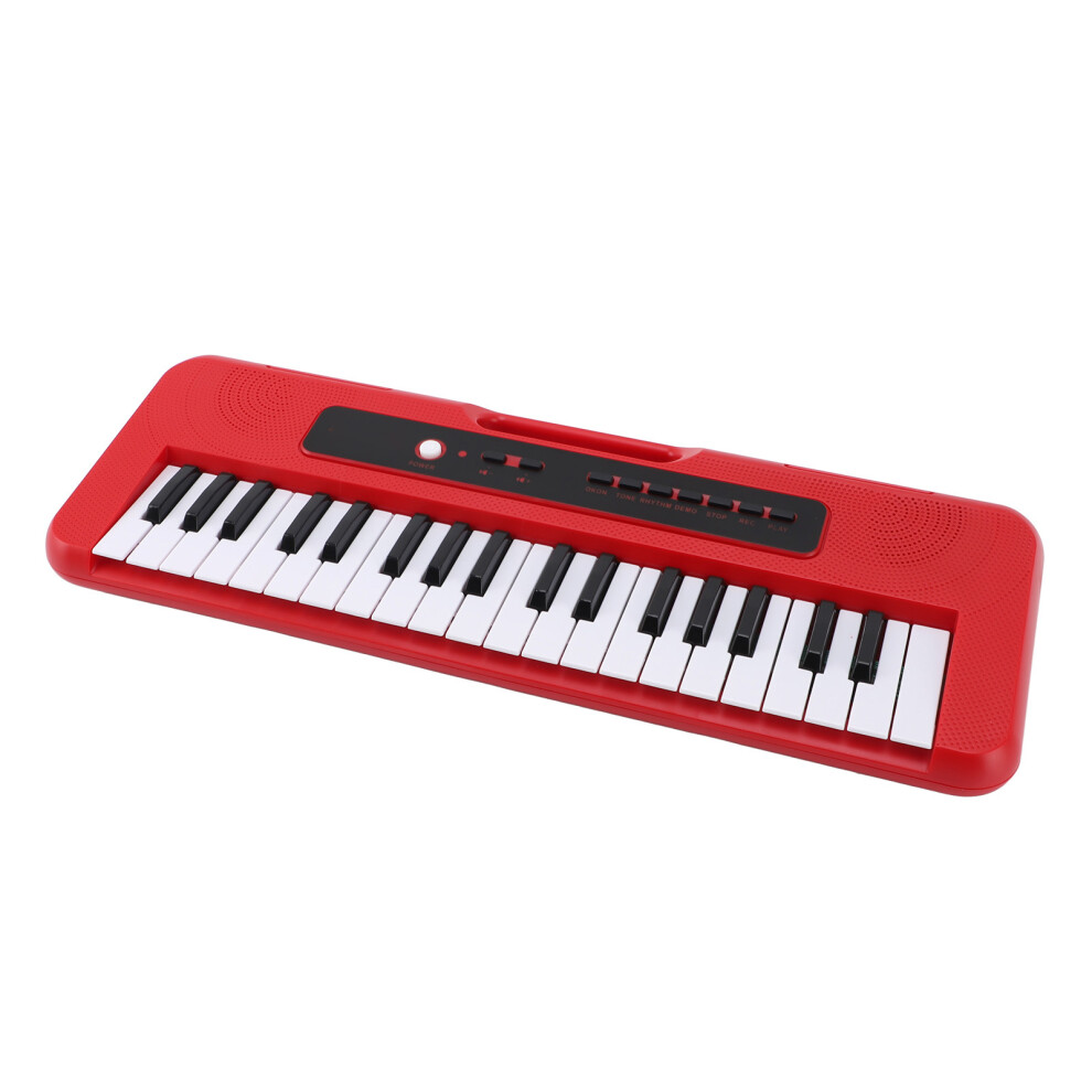 Kids 37-Key Portable Piano Keyboard with 4 Tones, Battery or USB Power
