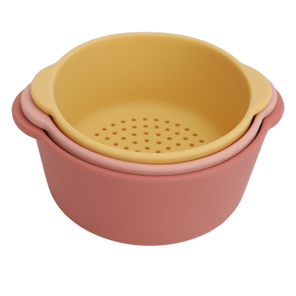 3pcs Silicone Sensory Bowl Toys for Baby, Over 3 Years Old-image-OPC-PJ9YDYF-NEW