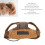 Hund Fliegerhut kaffeefarben 48cm/18.9in Kaschmir 5