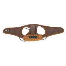 Hund Fliegerhut kaffeefarben 48cm/18.9in Kaschmir