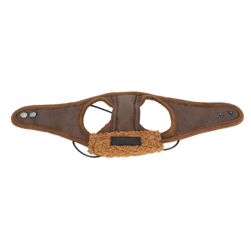 Hund Fliegerhut kaffeefarben 48cm/18.9in Kaschmir