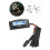 Motorcycle LCD Digital Gauge Voltage Meter 12