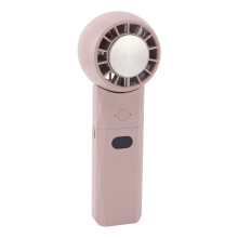 Faltbarer USB-Handventilator 4000 mAh Rosa 3-Geschwindigkeiten