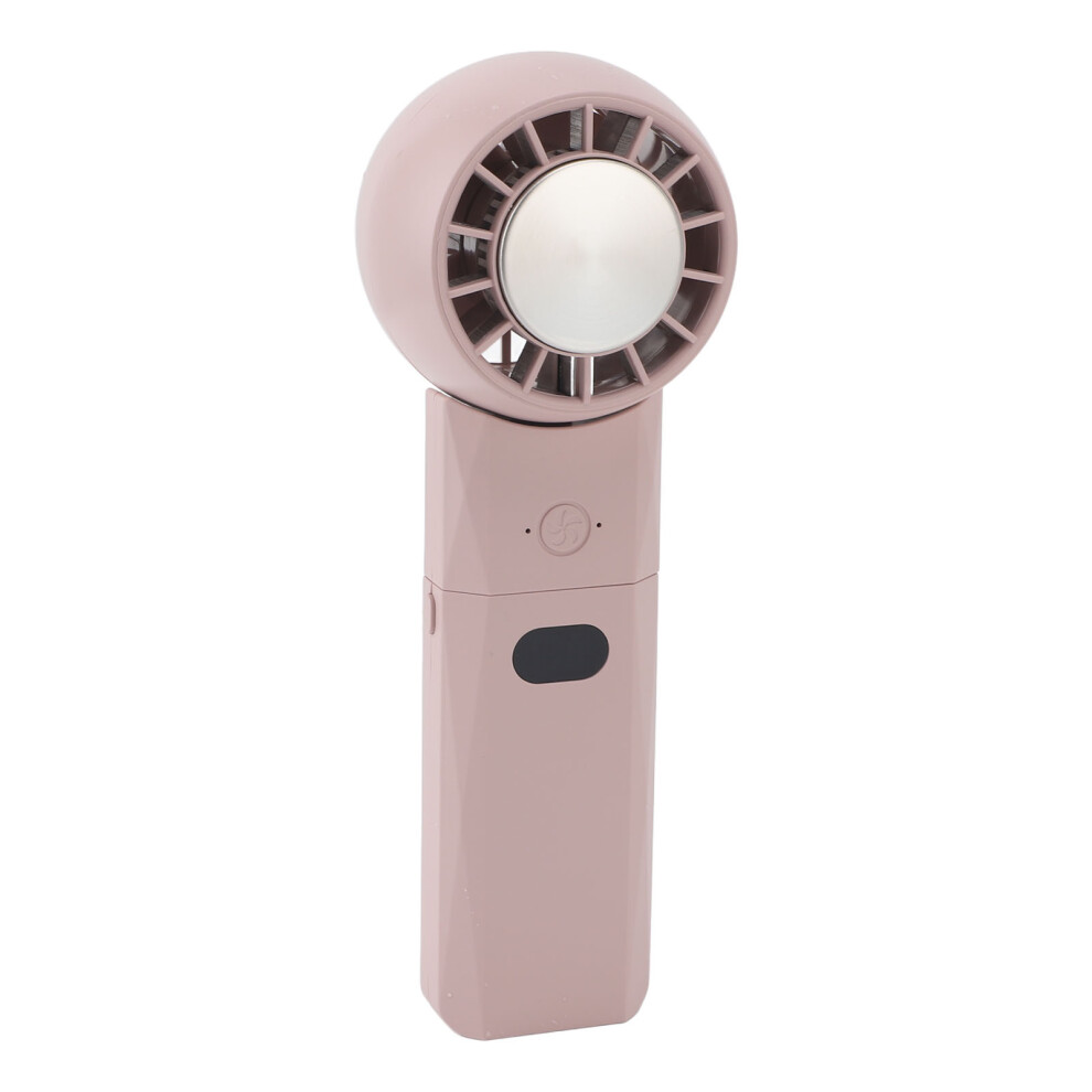 Portable Foldable Handheld Fan Usb Rechargeable 4000Mah Pink 7661331615191