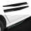 2PCS Car Body Styling Side Skirt Black Glossy ABS 11