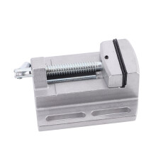 Bohrmaschinen-Schraubstock 0–70 mm, 65 mm Backen, Tischmontage
