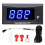 DC12V Digital Display Motorcycle Thermometer M10 1