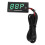 LCD Motorcycle Thermometer Ultra Thin Waterproof 7