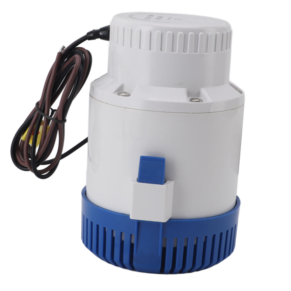 4000GPH Submersible Pump 52mm 8M Lift 12V for Pool Pond Garden