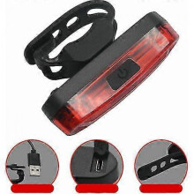 USB Rechargeable Mode LED Bike Light Cycling Front Tail Light
