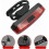 USB Rechargeable Mode LED Bike Light Cycling Front Tail Light 1