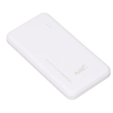 4G LTE WLAN-Router 10000 mAh Weiß, 14,5 x 7,5 x 2,5 cm