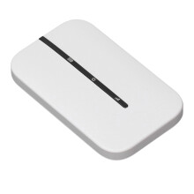 Weißer 4G LTE Mobile Hotspot Router 300Mbps 2100mAh, unterstützt bis zu 10 Nutzer