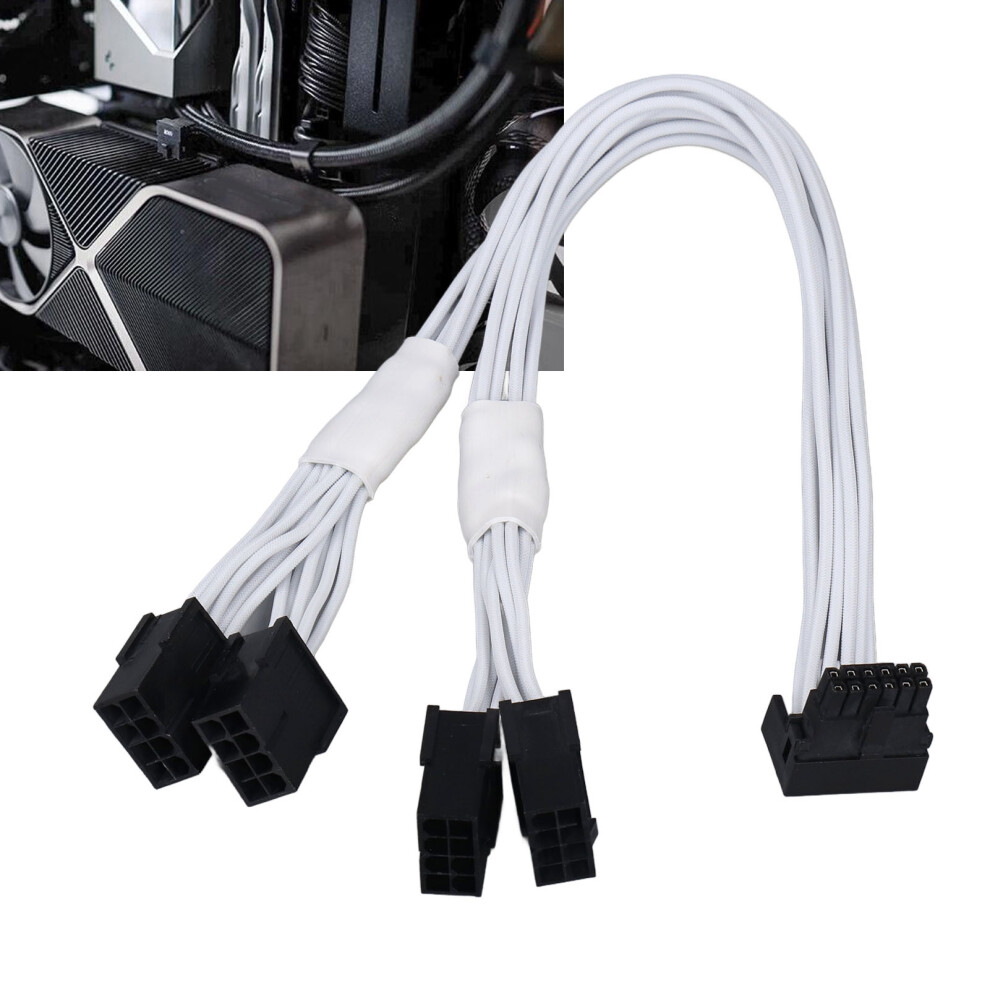 Pcie 5.0 12+4P To 4X8pin Extension Cable For Rtx 3090Ti/4090/4080 4221331620040
