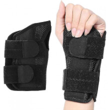 (S-Lefthands, Black) Carpal Tunnel Wrist Brace For Tendonitis Arthritis, Breathable Wrist Splint Brace Night Support Adjustable Straps
