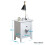 Noa and Nani Karlstad Bedside Table with 2 Drawers in Classic White 7