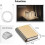Wooden Book Lamp, Folding Book Lamp Decoration, Warm White 2