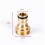 Washing Machine Copper Connection Water Conversion Interface Accessories All-copper Basin Connect Auto Wassen Hose Adapter (2pcs) 2