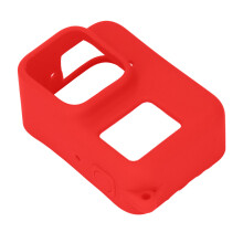 Capuchon d'objectif en silicone Ace Pro Rouge - antichoc