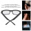 Bluetooth Smart Glasses with 120mAh Battery, Blue Light Filter, Touch Control 4
