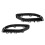 Gloss Black Exhaust Tip Cover Trims Replacement 4