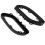 Gloss Black Exhaust Tip Cover Trims Replacement 9