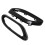Gloss Black Exhaust Tip Cover Trims Replacement 10
