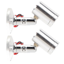 DC12V Adjustable LED Spotlights, 20mm Head, Aluminum Alloy, Indoor Ceiling Uplighting