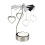 Rotary Spinning Tealight Candle Candlestick Holder Carousel Decor 1