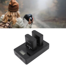 EL14/EL14A 2x2050mAh Akku für D5200/D5300 Schwarz