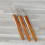3pcs 0.5mm Dreadlock Crochet Needle Hook Bamboo Handle Hooks Tools Making 5
