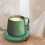 (green) Portable Usb Coffee Mug Warmer Electric Beverage Heating Pad With Three Temperature Settings Auto Shut Off Function 4
