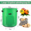 Raised Garden Beds 5 Pieces Rectangular Planting Bags Breathable Rectangle 2