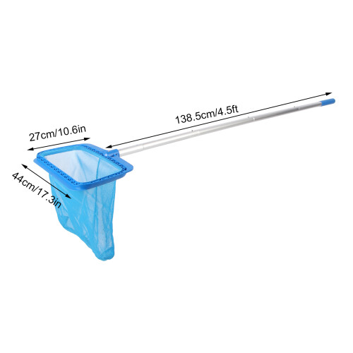 Pool-Skimmernetz 44  27 cm, 138,5 cm Stange, feines Netz 1